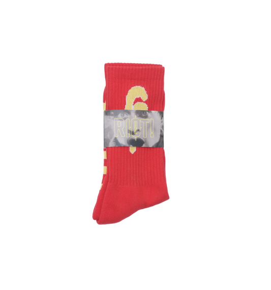 G Socks - Riot ! (Red)