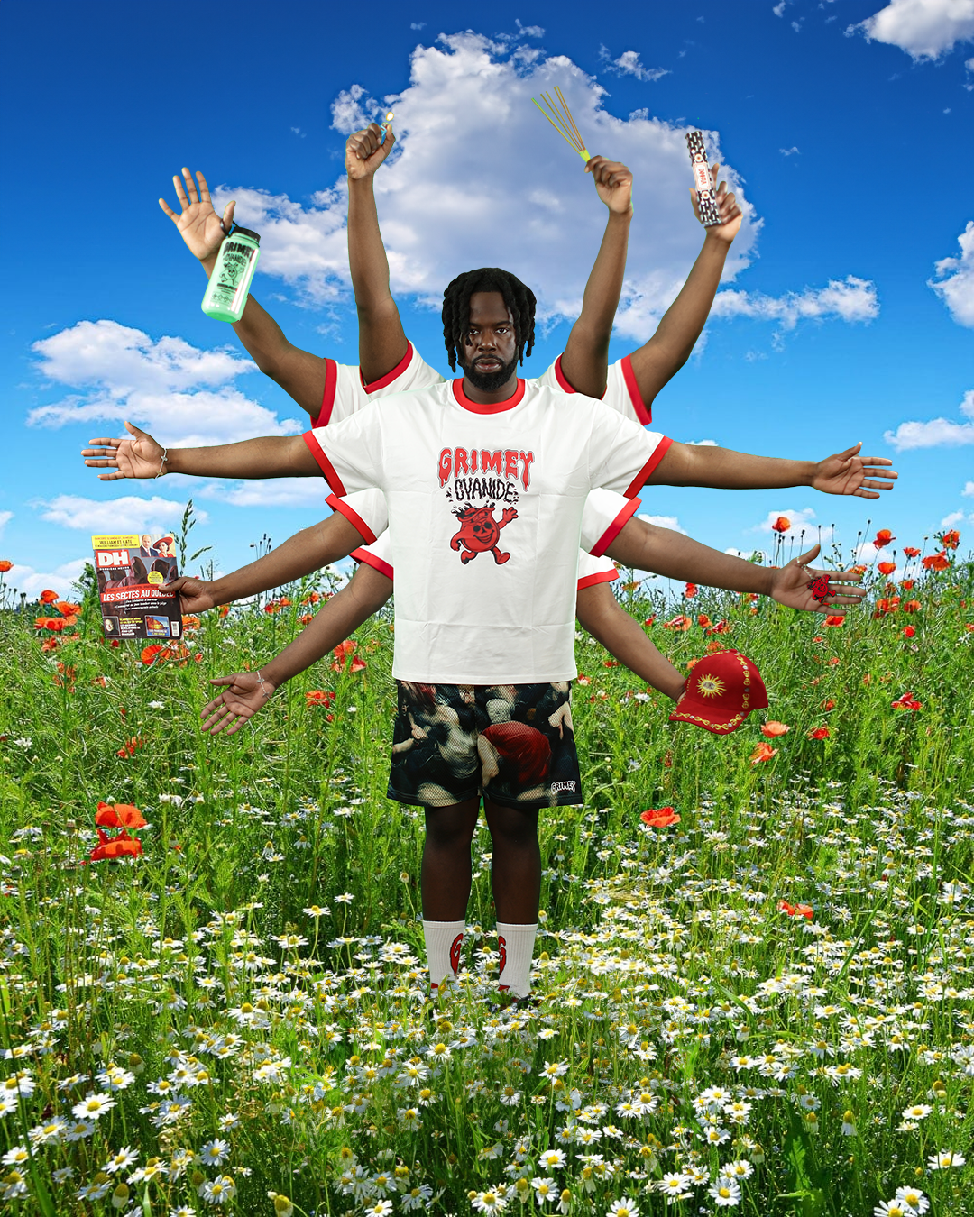 'Cyanide' Ringer T-Shirt