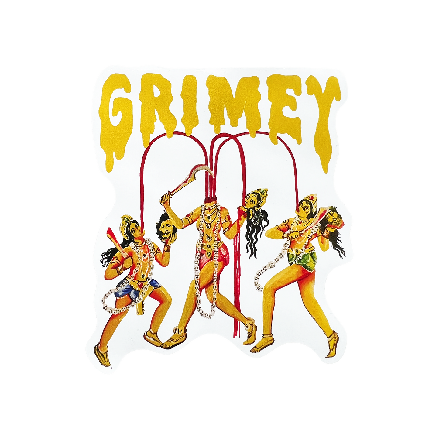 Grimey Yuga Sticker