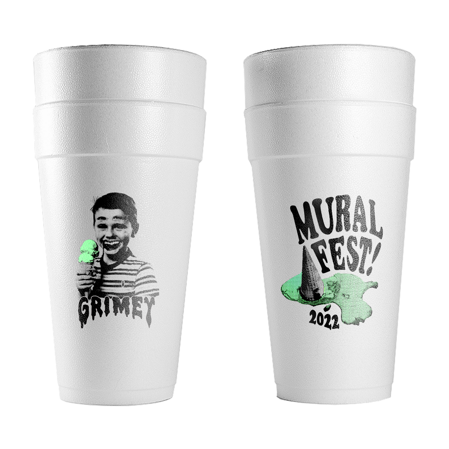 Grimey Styrofoam Cup (x2)