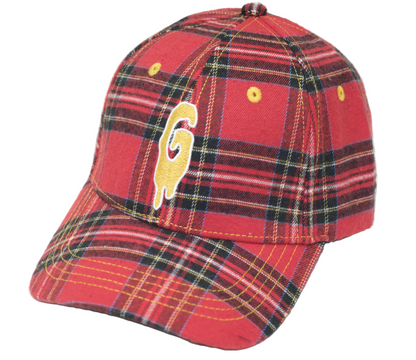 Plaid Cap (Red)