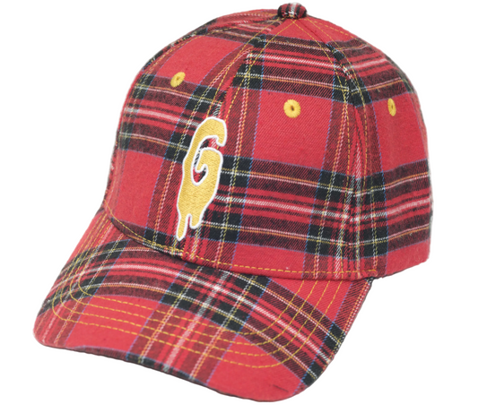Plaid Cap (Red)