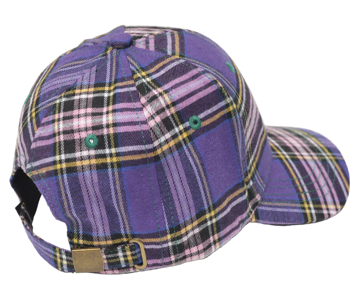 Plaid Cap (Purple)