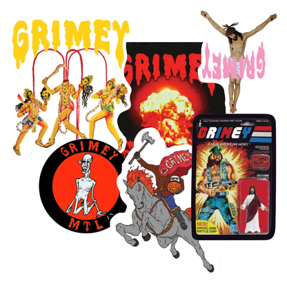 'END OF THE WORLD' STICKER PACK