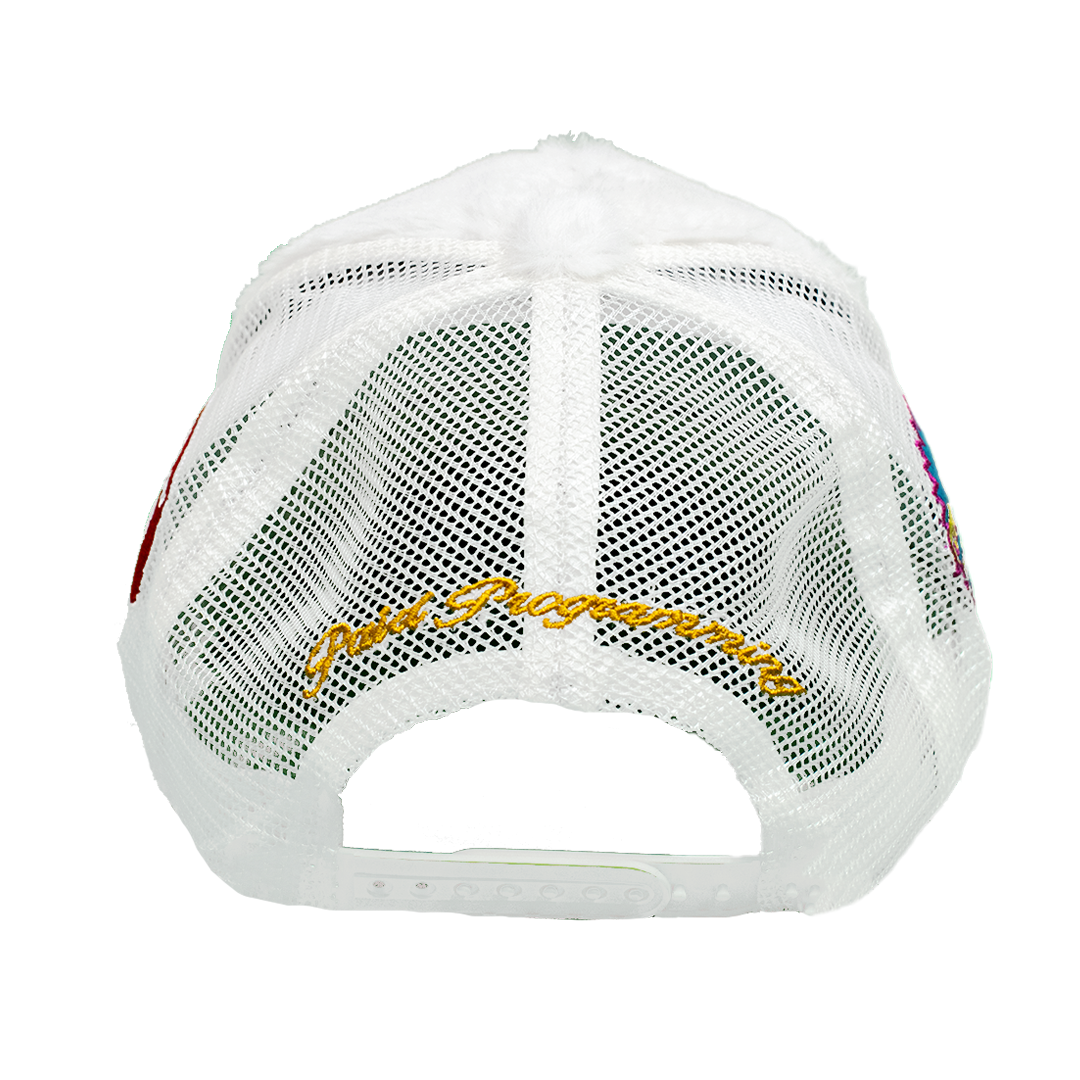 Fuzzy Trucker (White)