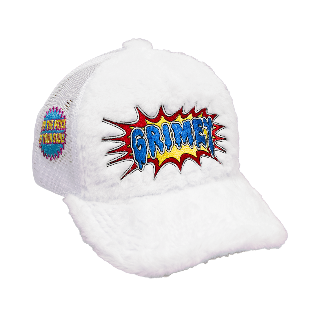 Fuzzy Trucker (White)