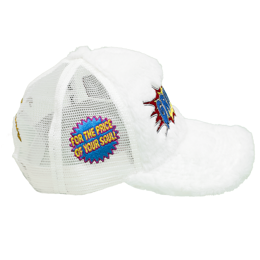 Fuzzy Trucker (White)