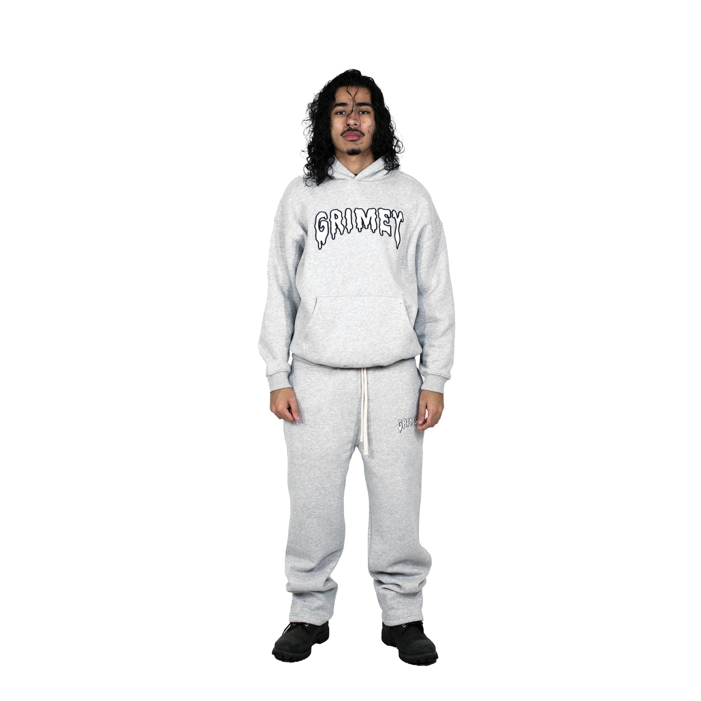 Grimey Hoodie (Ash Grey)