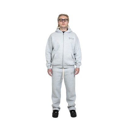 Grimey Zip Up (Ash Grey)
