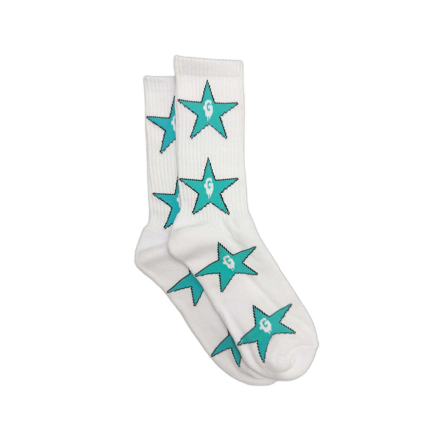 'G Star' Socks (White)