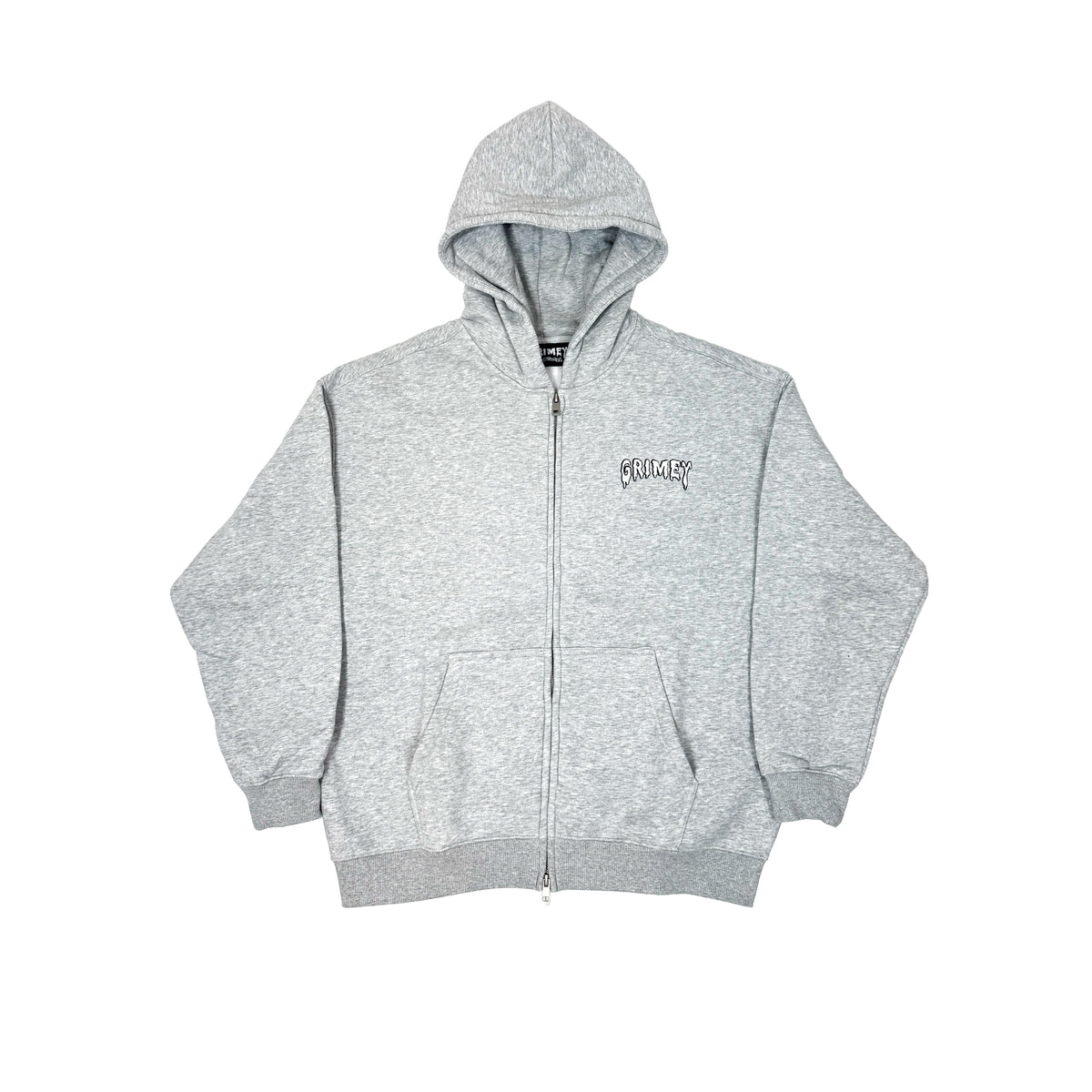 Grimey Zip Up (Ash Grey)