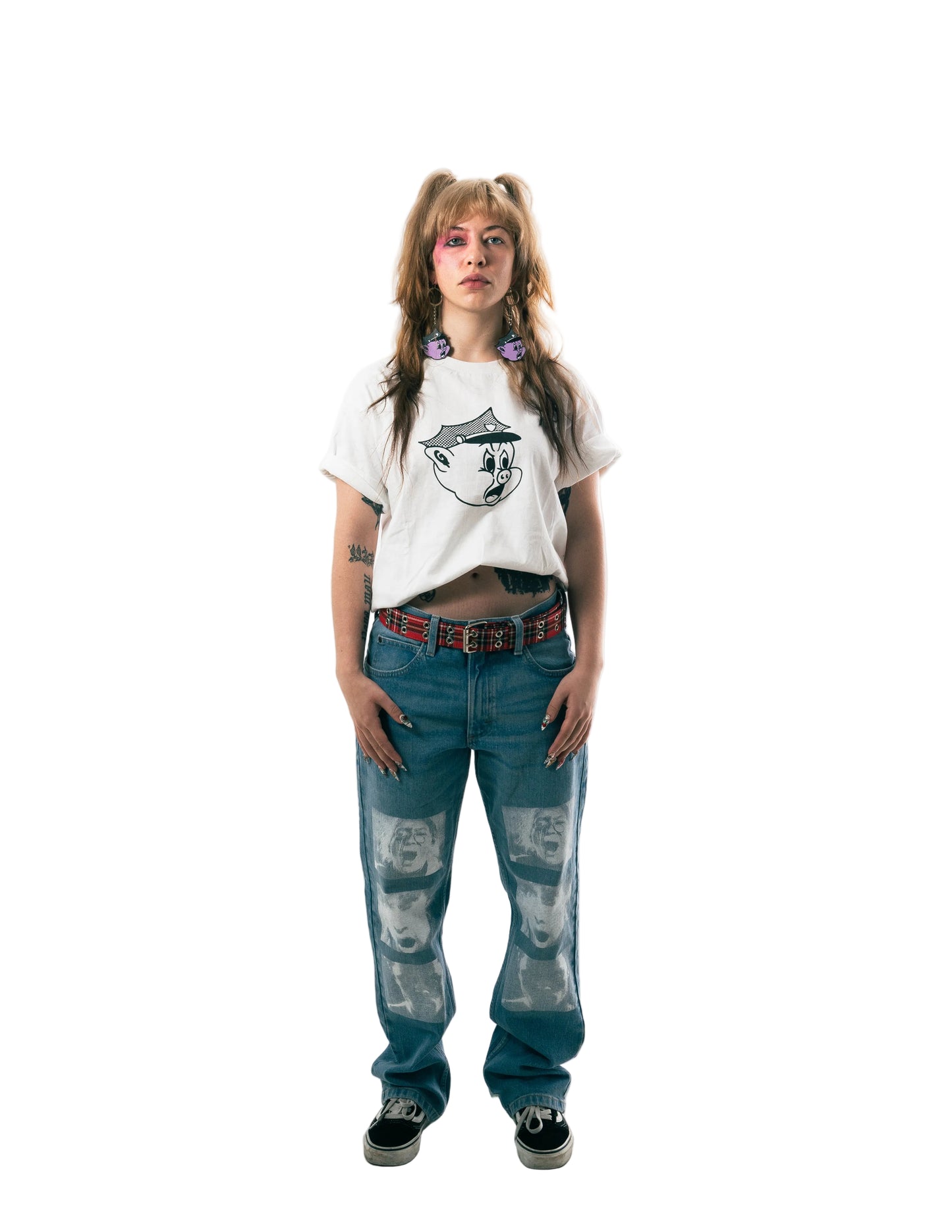 Porky T-Shirt (White)