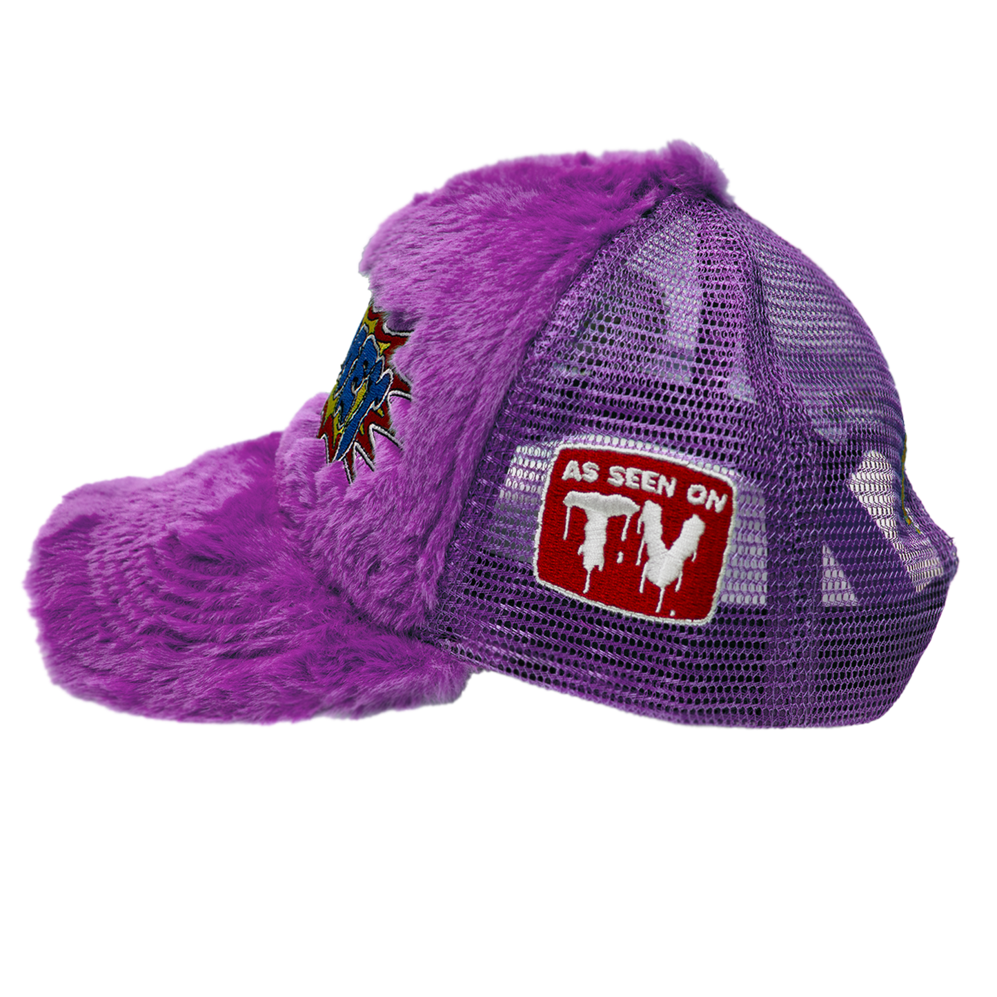 Fuzzy Trucker (Purple)