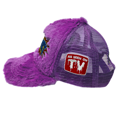 Fuzzy Trucker (Purple)