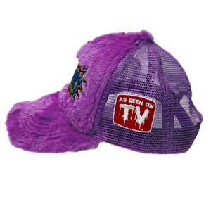 Fuzzy Trucker (Purple)