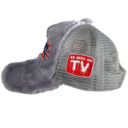 Fuzzy Trucker (Grey)