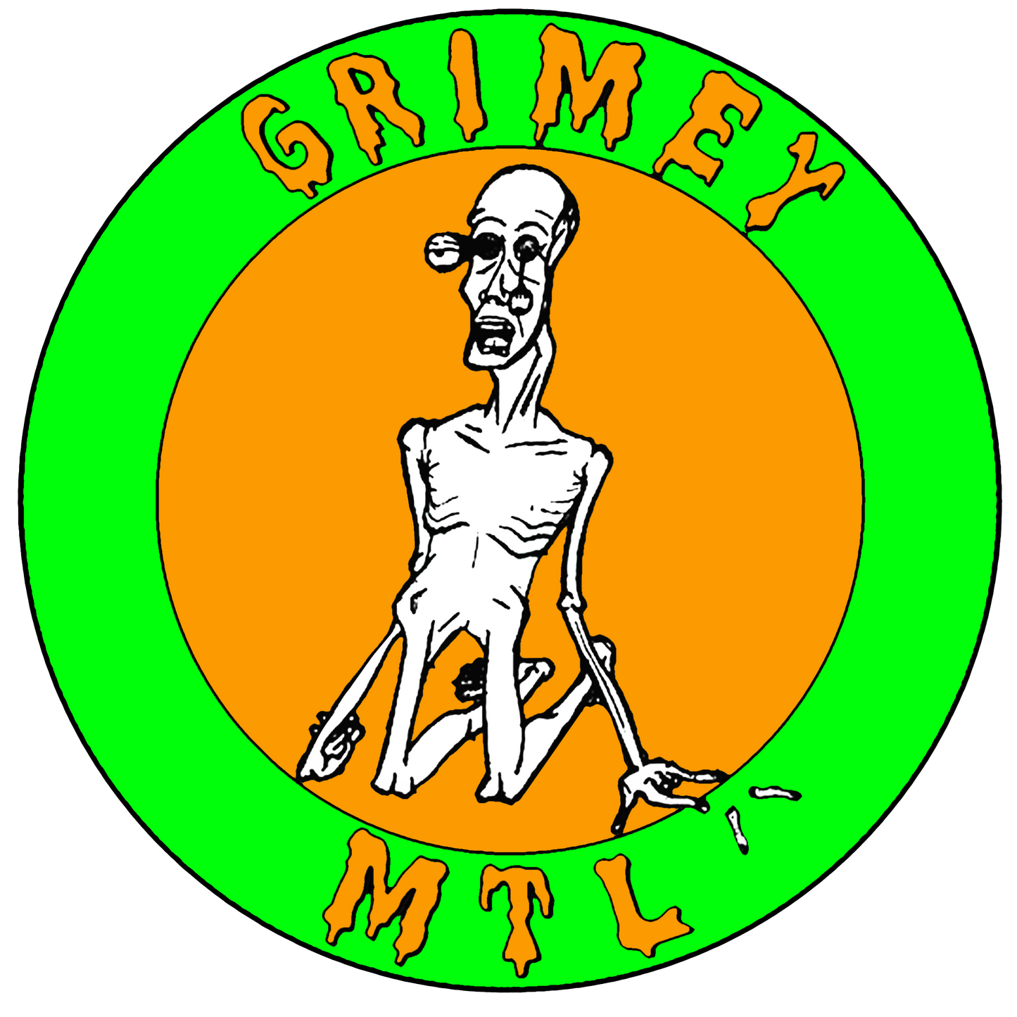 Halloween Logo Sticker