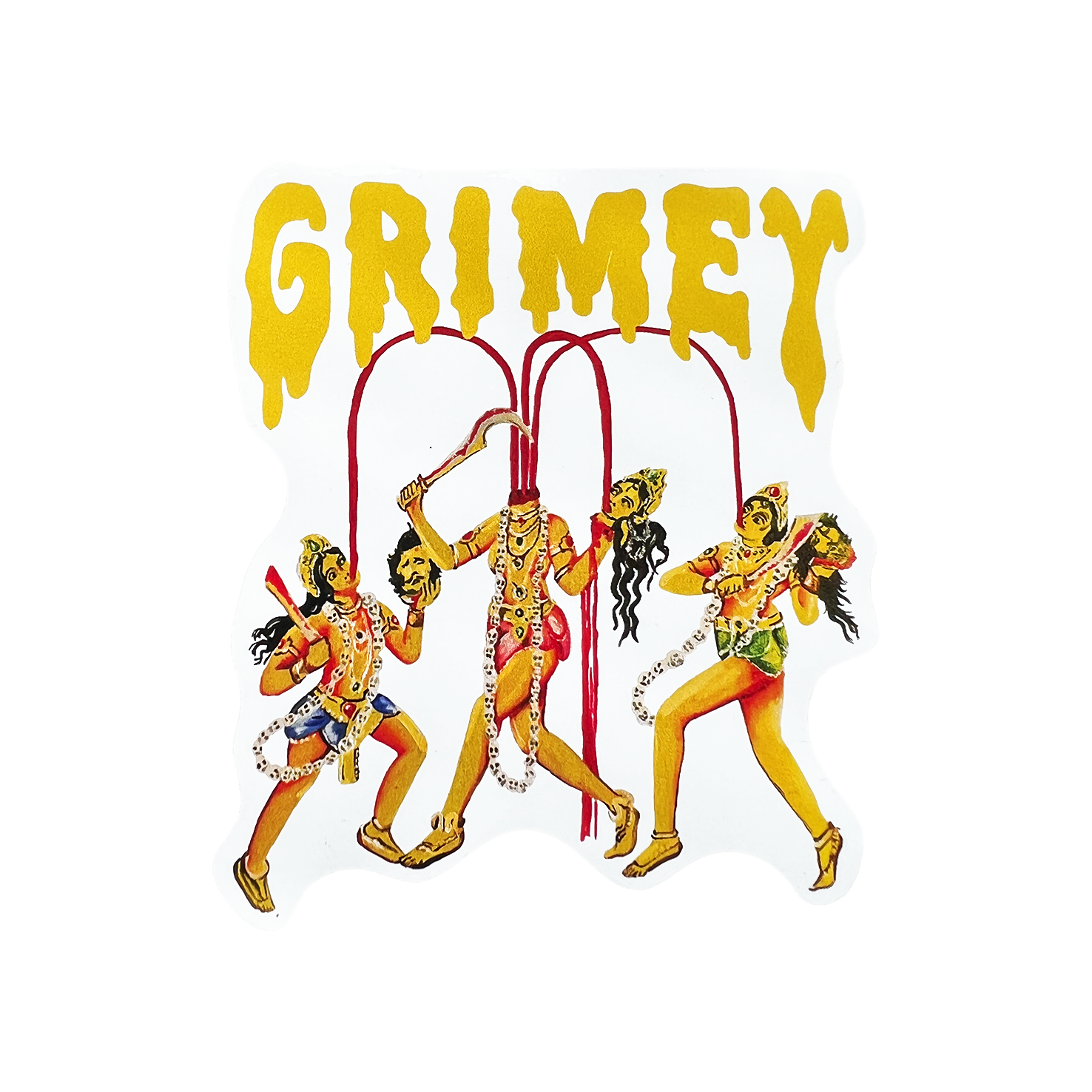 Grimey Yuga Sticker