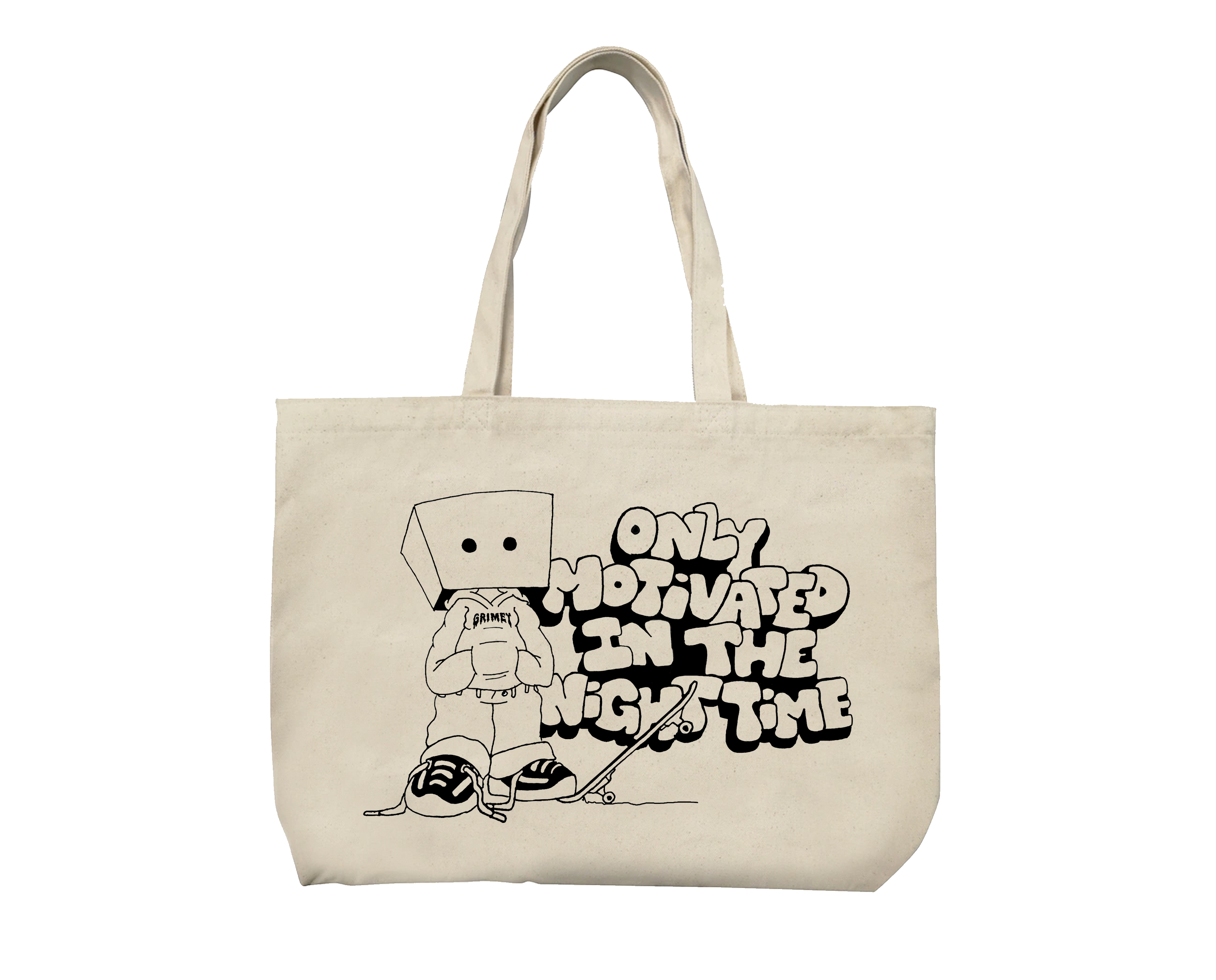 Grimey x Only Motivated Tote Bag